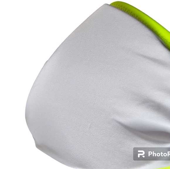 Ree Bees women's neon green/animal print one piece Swimwear size L - Picture 6 of 8